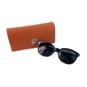 Tory Burch Women Sunglasses, Oval Eye, Navy Frame, TY7131 55mm, *Frame Only*